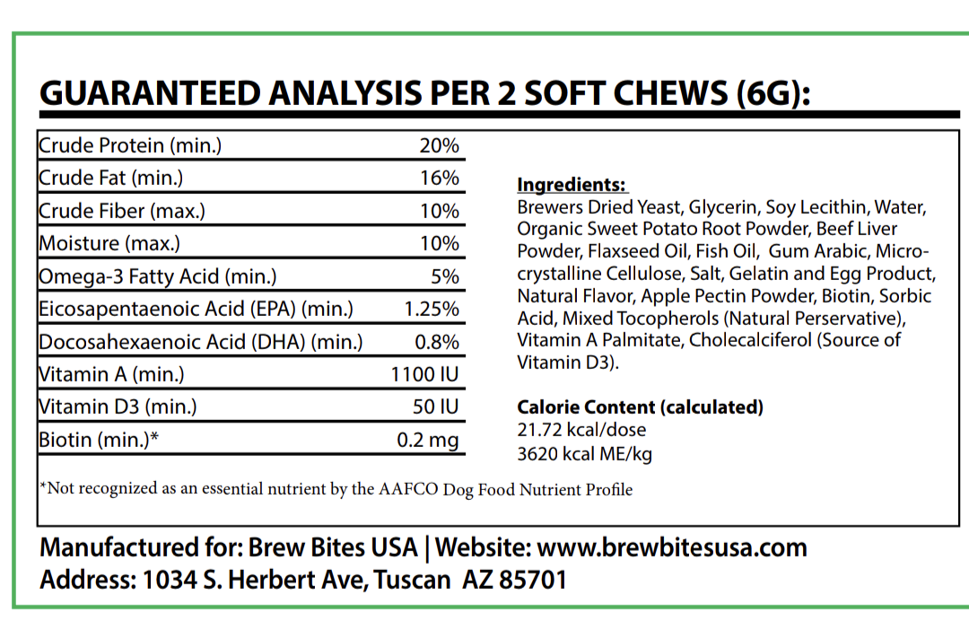 A2. Canine Multivitamin Soft Chew